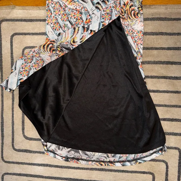 NWT Ed Hardy Tiger Print Mesh Maxi Skirt - Image 4