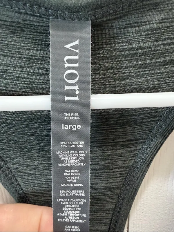 Vuori Lux Razorback Jogger Jumpsuit Large - Image 4
