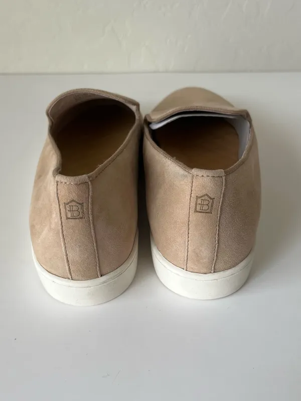Birdies The Swift Slip On Sneaker Soft Suede Tan Size women’s 7.5 - Image 5