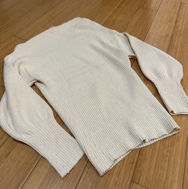 Boutique Off-The-Shoulder Sweater Knit - Image 6