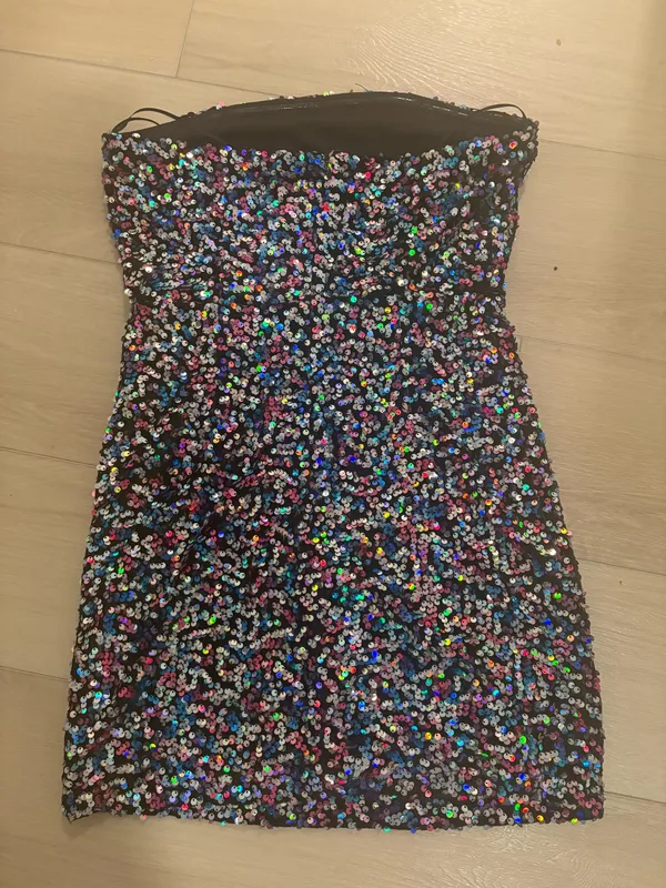 Pull & Bear Sparkling Dress - Image 2