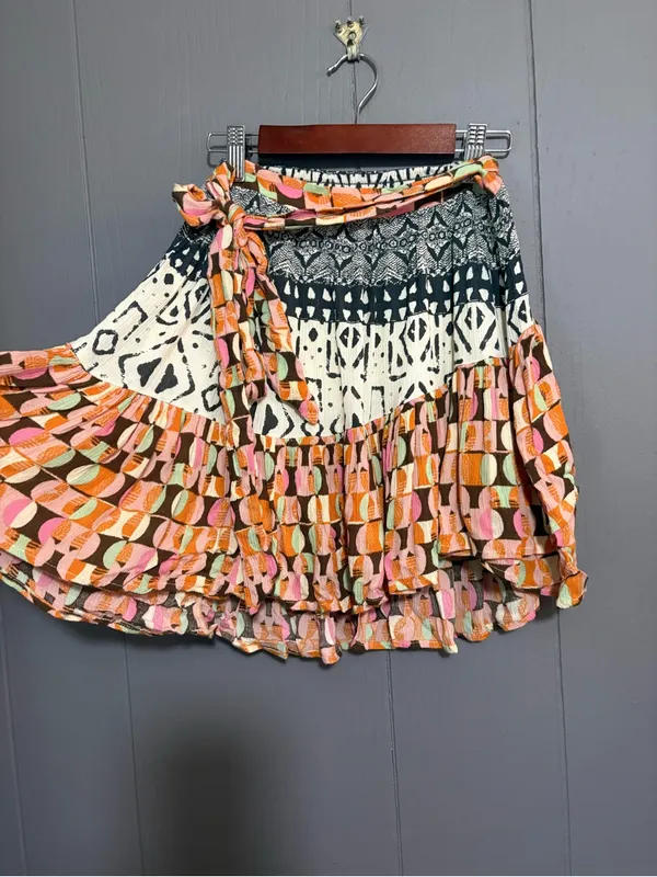FREE PEOPLE Naomi Boho Printed Skirt - Image 3
