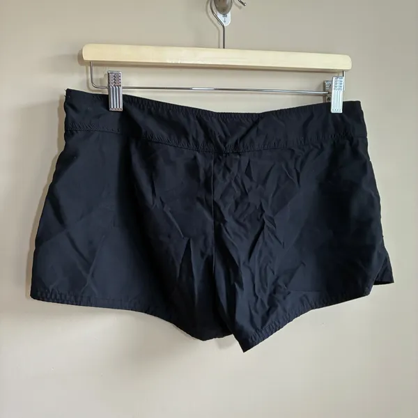 Mossimo Micro Shorts Medium Black Womens Polyester Activewear - Image 4