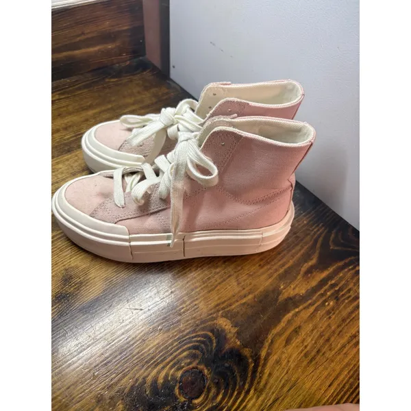 Converse Pale‎ Pink Platform Sneakers Women Size 6 - Image 2