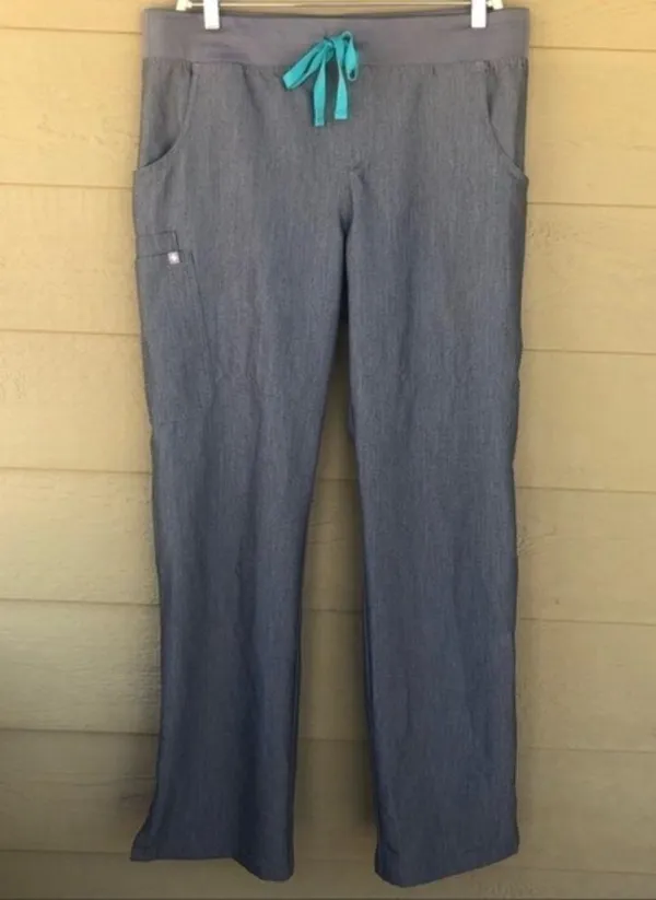 Figs Kade Tall Cargo Scrub Pants Size L - Image 3
