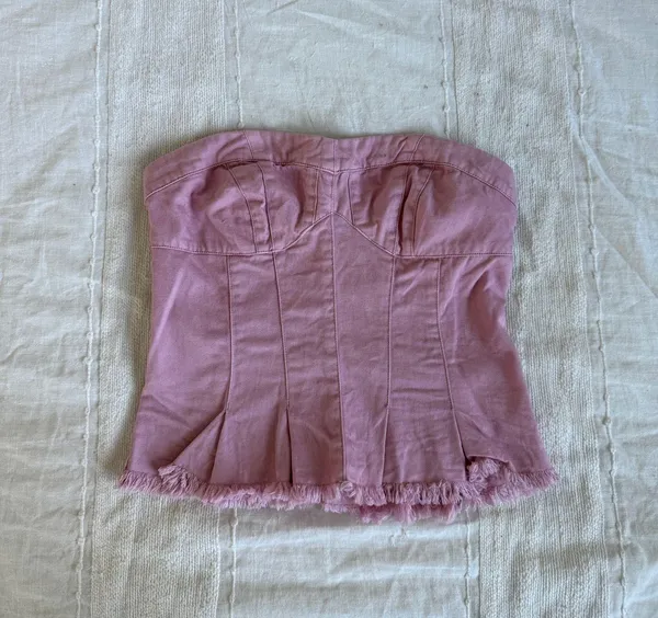 Free People Better Days Pink Tube Top - Image 2