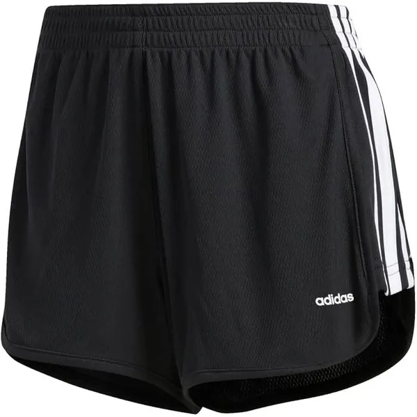 Adidas Women Size Small Shorts Training Athletic 3-Striped Black Workout Running - Image 3