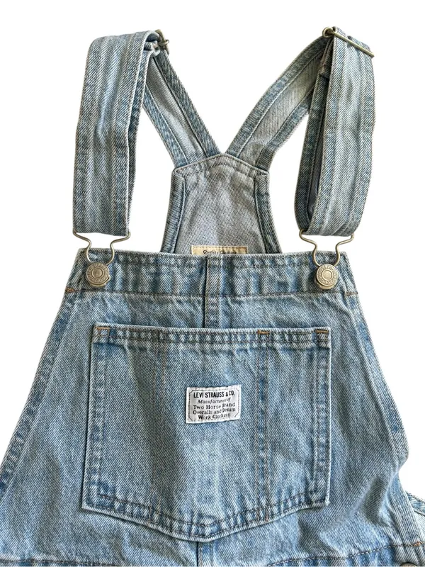 Levi’s Premium VINTAGE OVERALLS Size XS Retro 90s baggy workwear Utility Granola - Image 7