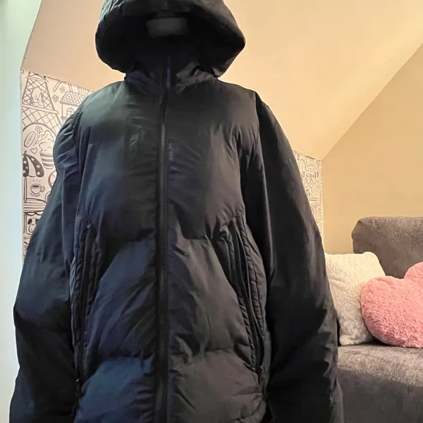 Champion Black Puffer Jacket - Image 2