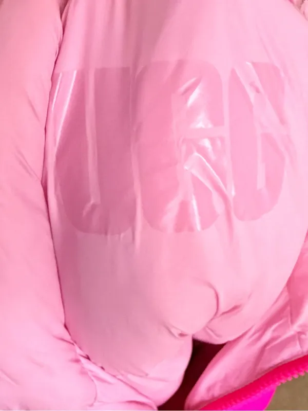 UGG Reversible Pink Puffer Vest - Image 8