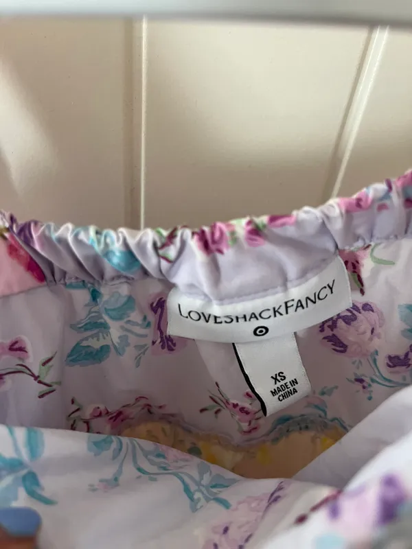 Love Shack Fancy x Target Collab Mini Floral Dress - Image 2