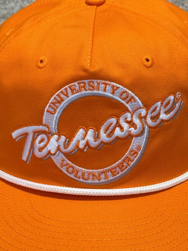 The Game Adults' Tennessee Volunteers Original Retro Circle Rope Cap - Image 3