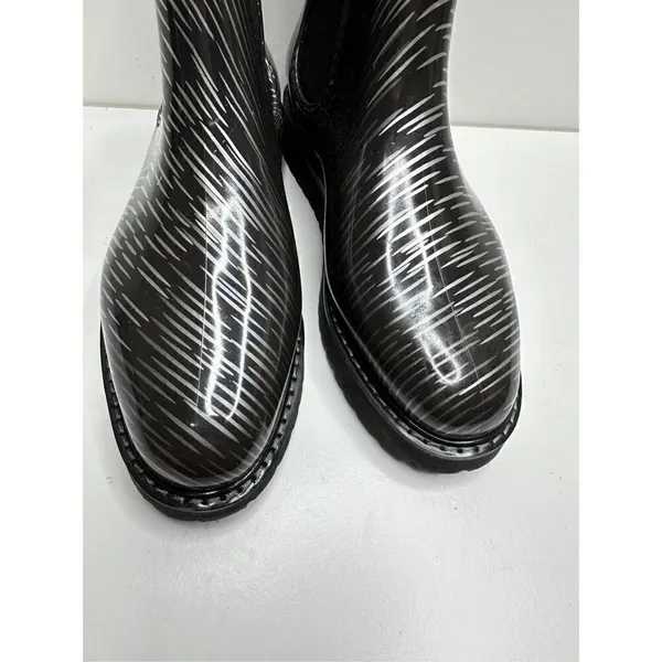 Cougar Printed Waterproof Rubber Rain Boots Kensington Size 6 New‎ - Image 7