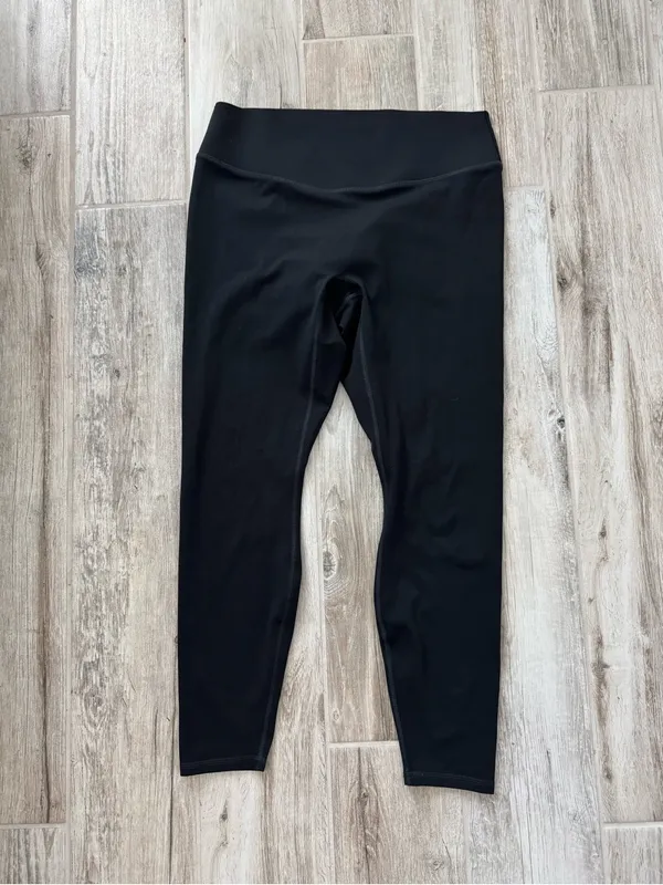 Fabletics The No-Seam Pureluxe TLC Leggings 7/8 In Black Size Large - Image 6