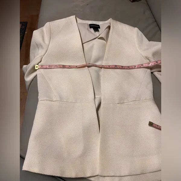 Club Monaco white wool women’s blazer size 2 - Image 7