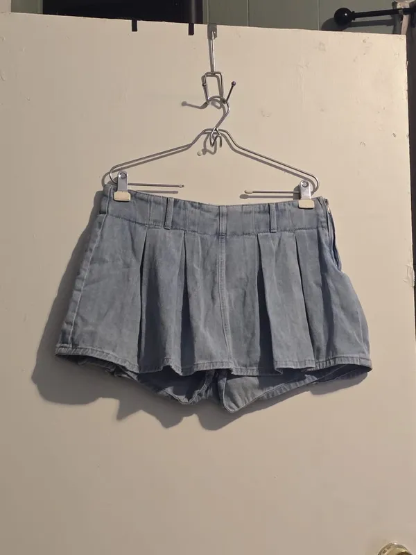 Altar'd State Light Blue Denim Skirt - Image 2