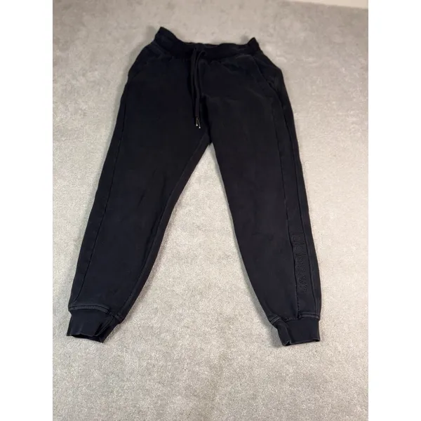 Lululemon Scuba High-Rise Jogger *Fleece 28" Black 6 Spell Out Logo - Image 3