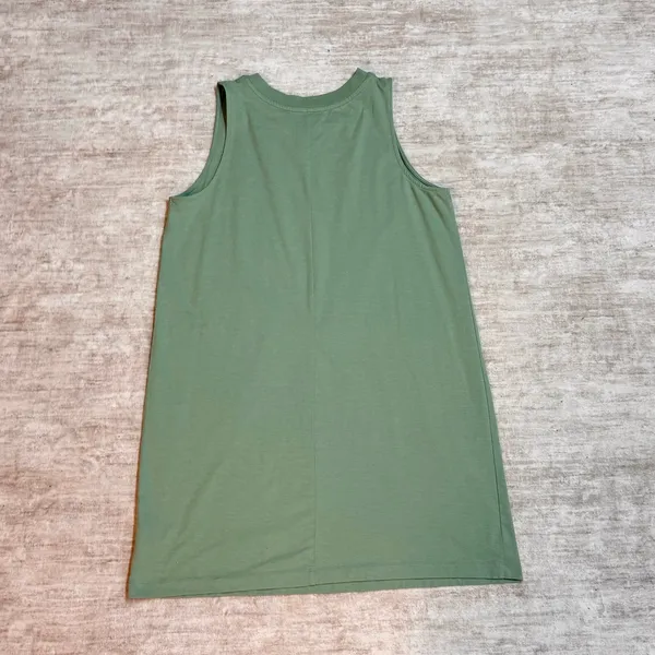 A New Day Women’s XL Green Dress Sleeveless Stretch Babydoll Office Casual Basic - Image 5