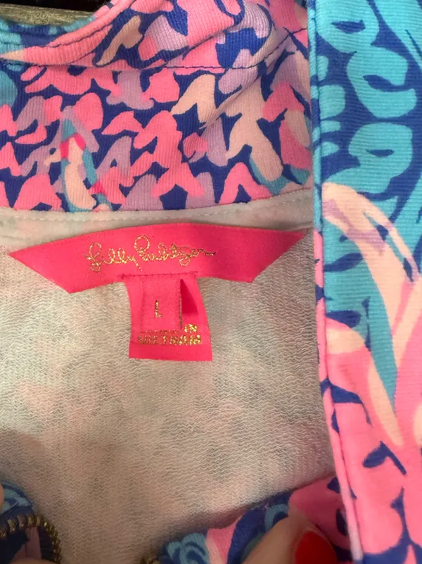 Lilly Pulitzer UPF 50+ Skipper Dress Tropic Down Low size large - Image 4