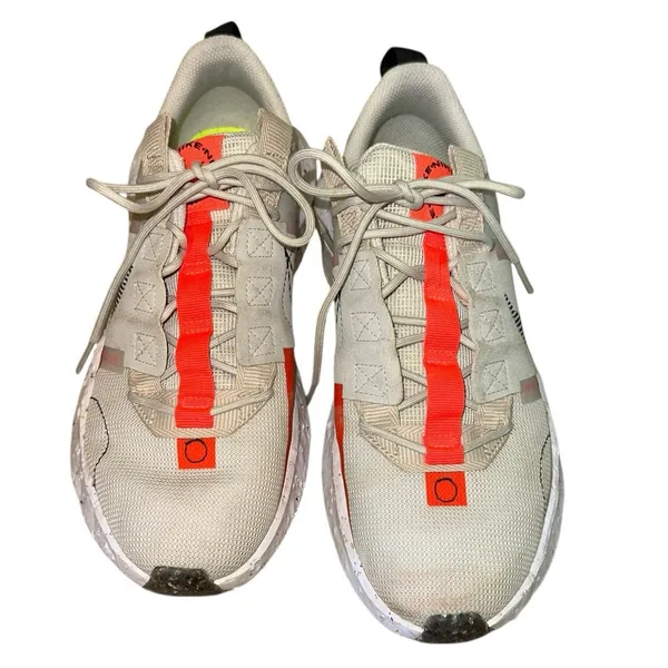 Nike‎ Crater Impact Sneakers Women's 9.5 Light Bone Crimson Sustainable Shoes - Image 2