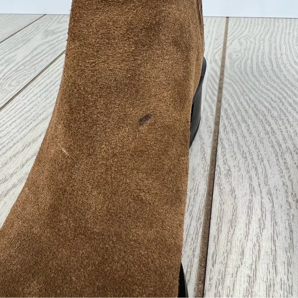 Dolce Vita Women's Layton Chelsea Booties 6M Dark Brown Suede $150 - Image 4