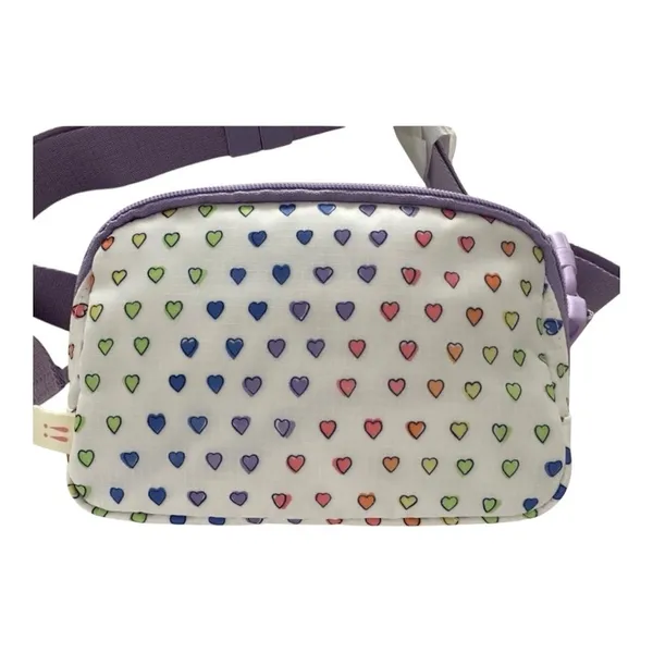 Roller Rabbit NWT Disco Hearts Belt Bag - Image 6