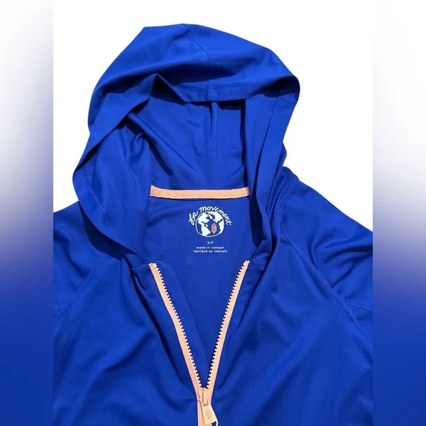 FP Movement by Free People Playin For Keeps Zip-Up Hoodie Track Jacket Size S - Image 4