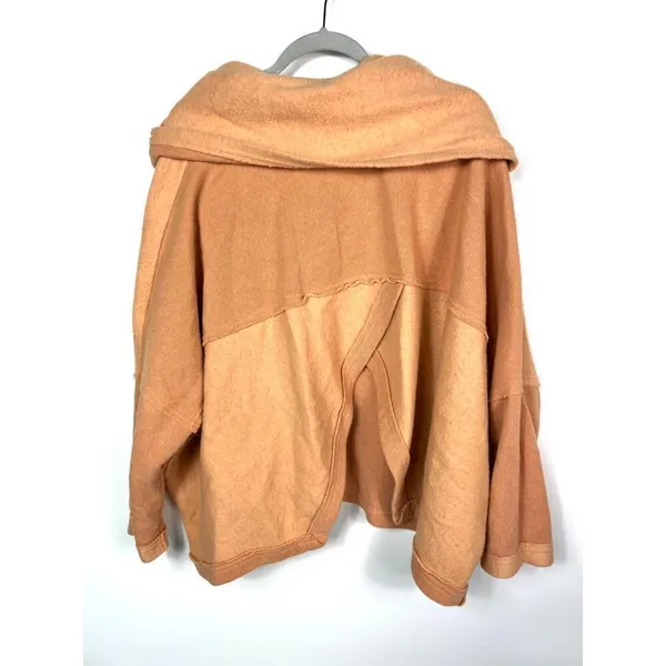 Free people cowl neck oversized sweater women’s size‎ small boho - Image 5