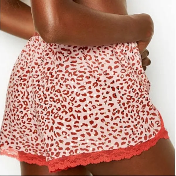 Victoria's Secret Leopard Pajama Shorts - Image 8