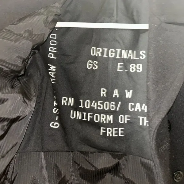 G-star Wool Blend Bomber Sleeve Peacoat(Size Small) - Image 10