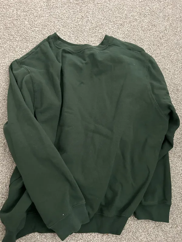 Peanuts Sweatshirt Snoopy Green Size 3X - Image 4