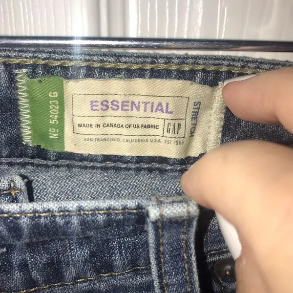 GAP Essential size‎ 6A (six ankle) Jeans. Used in good condition - Image 8