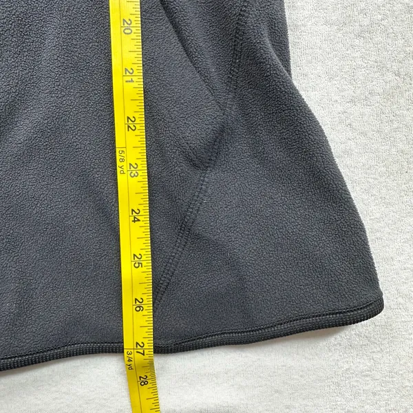 Columbia Fleece Zip Up Hoodie Womens Small Black Full Zip Jacket - Image 7