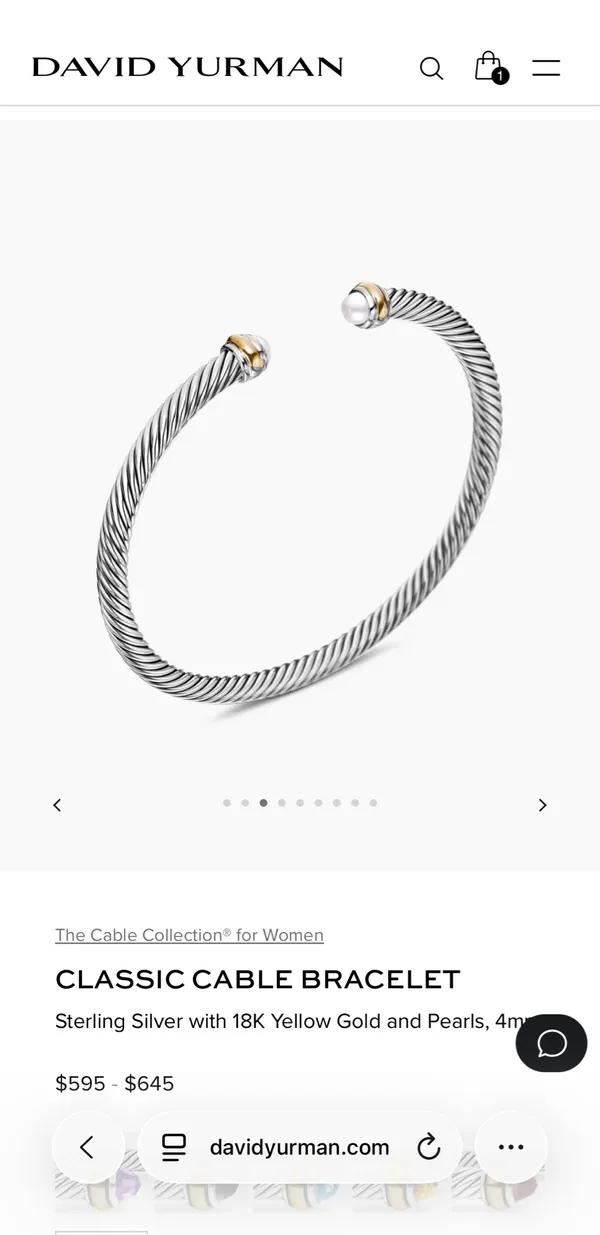 David Yurman Bracelet - Image 6