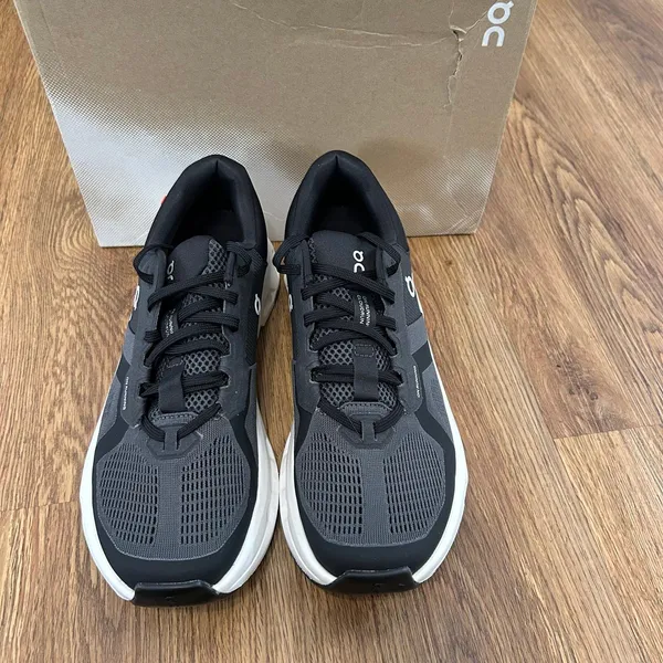 On Cloudrunner black athletic training running shoes sneakers women's 8 new - Image 2