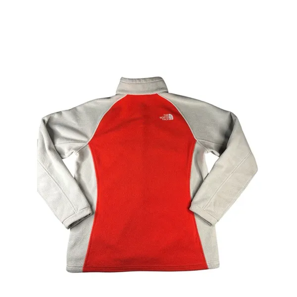 The North Face Khumbu Full Zip Jacket Red‎ Gray Women’s Large Outdoor Hiking - Image 5