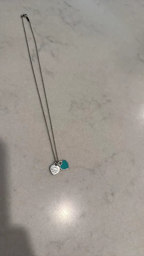 Tiffany & Co. Necklace Sterling Silver Heart - Image 6
