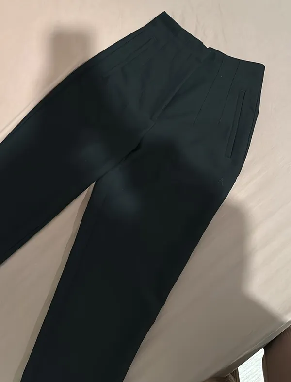 ZARA Black High-Waisted Pants - Image 2