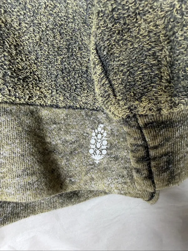 Free people Movement Washed Olive Green Crew Pullover - Image 3