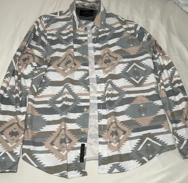 Western top Gray - Image 2