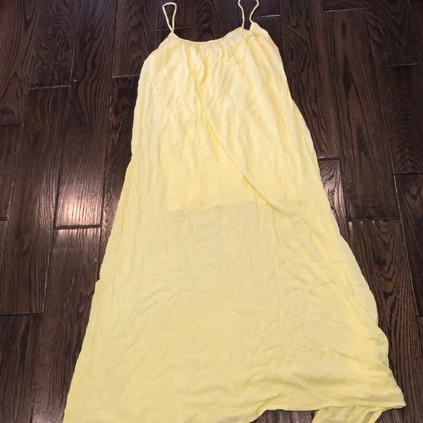 Raviya yellow maxi dress new with tags size small - Image 2