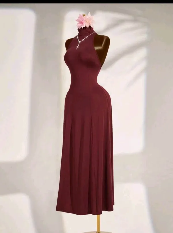 Women’s elegant bodycon maxi dress  - Image 8