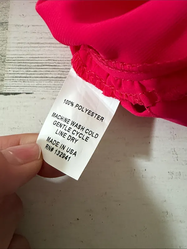 Amanda Uprichard Hot Pink Glamorous Mini Dress - Image 9