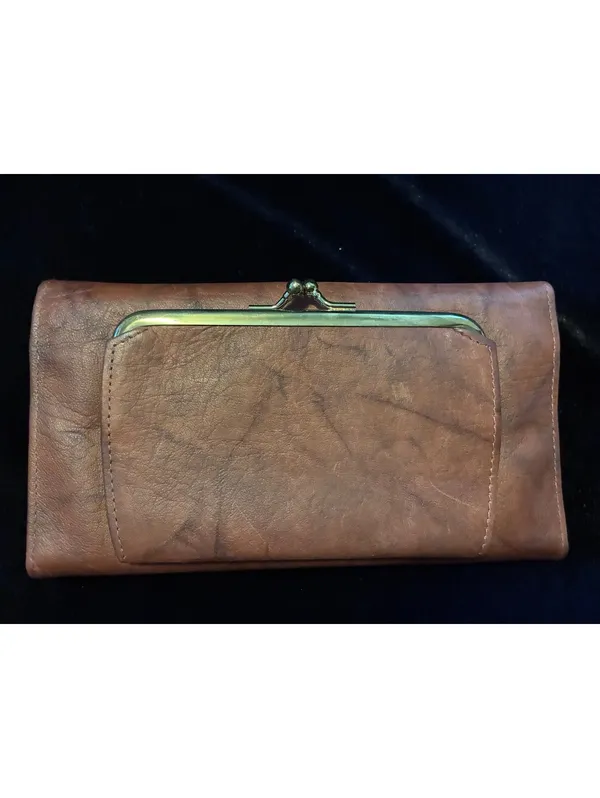 Vintage Buxton Heiress Organizer Clutch Wallet Cowhide Leather Long Bifold - Image 4