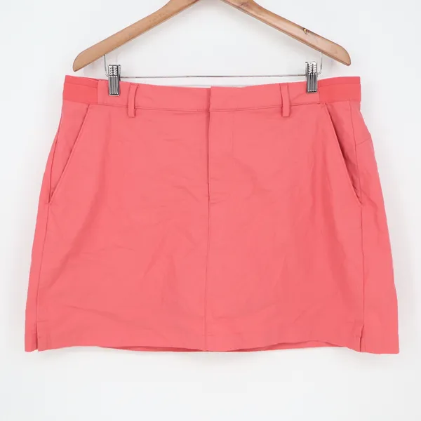 Walter Hagen Clubhouse Golf Skort Coral Pink Size 16 Performance Athletic Skirt - Image 2