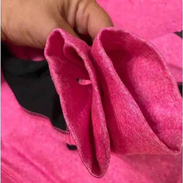 Victoria's‎ Secret Pink Ultimate 1/4 Zip Pullover Jacket Pink Black Small - Image 6