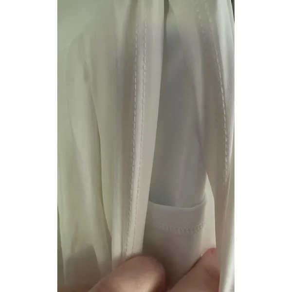 Halara White Pleated 2-in-1 Tennis Skirt Skort with‎ Pocket Size Medium NWT - Image 5