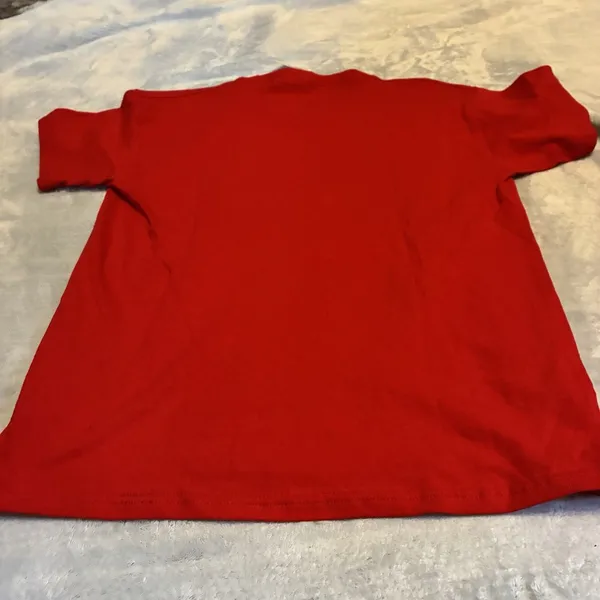 Disney Parks Walt Disney World Women's Shirt Size M Red Mickey Minnie Mouse - Image 7
