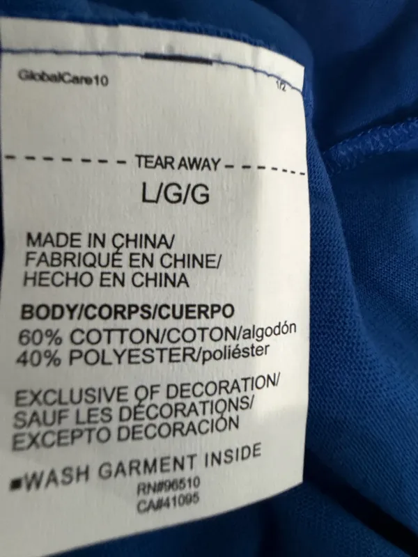 Under Armour Ladies Heather Wash Blue Cropped Logo Tee - Image 5