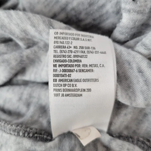 American Eagle Outfitters Women‎ Gray Black Favorite T Shirt Size S - Image 10